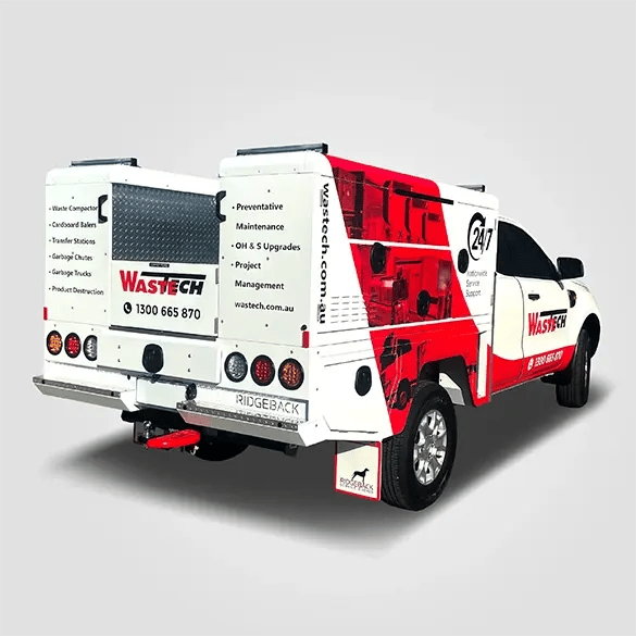 Service Vehicle back web