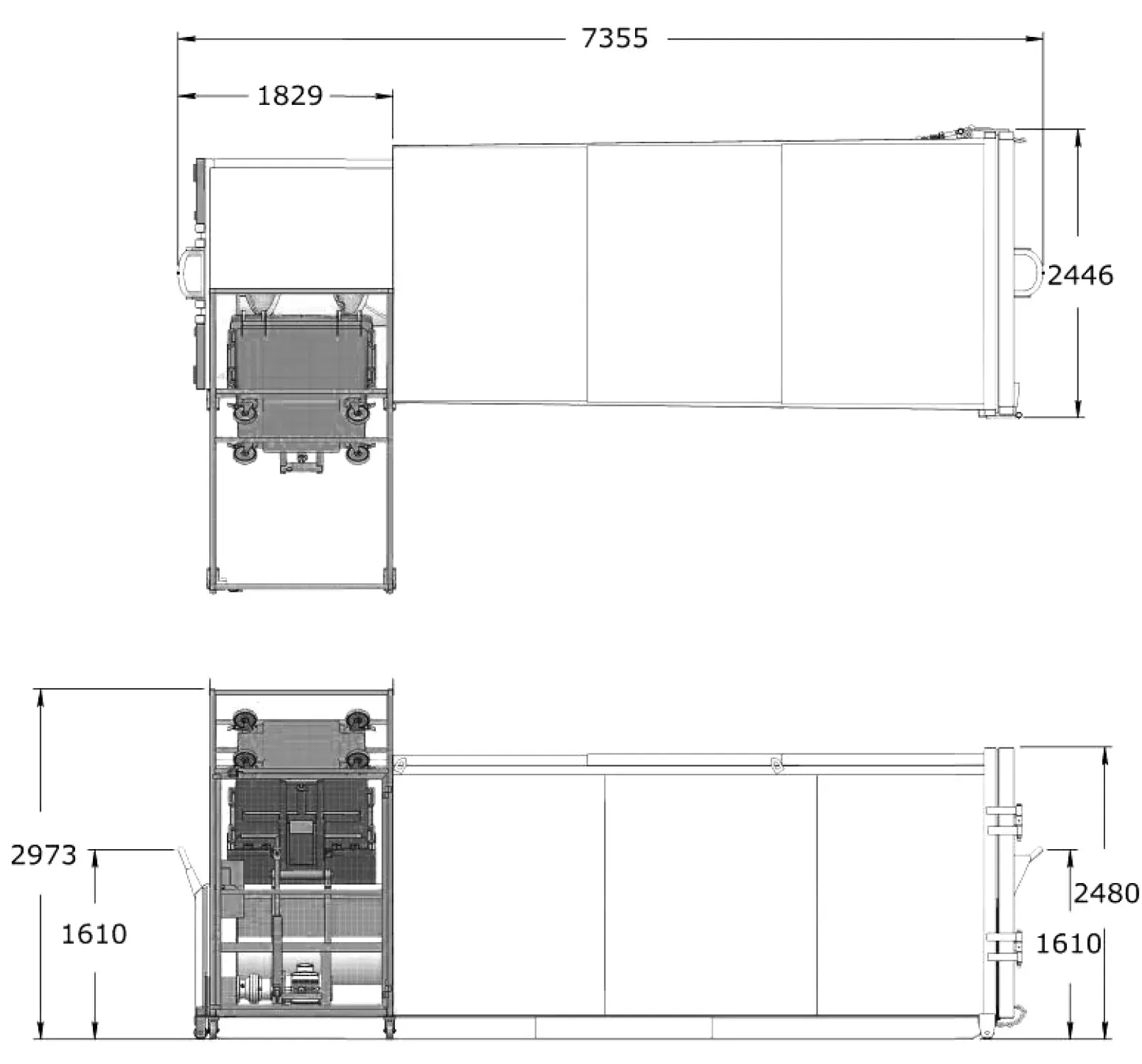 Auger Dimensions Auger Dimensions