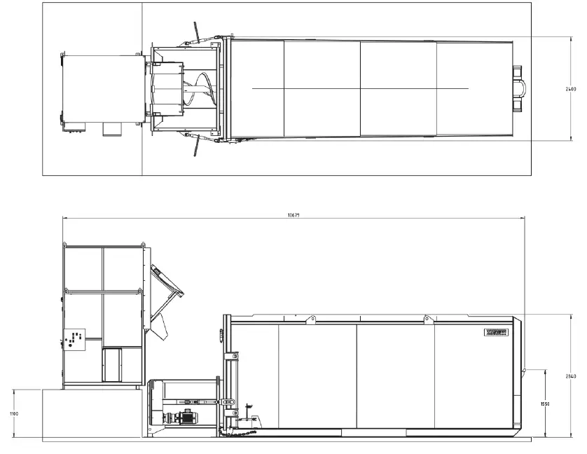 stationary auger compactor - dimensions stationary auger compactor - dimensions